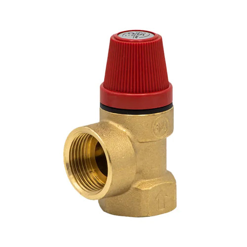 Altecnic 311 Series Safety Pressure Relief Valve - 3 Bar - 3/4" F x F - 311530