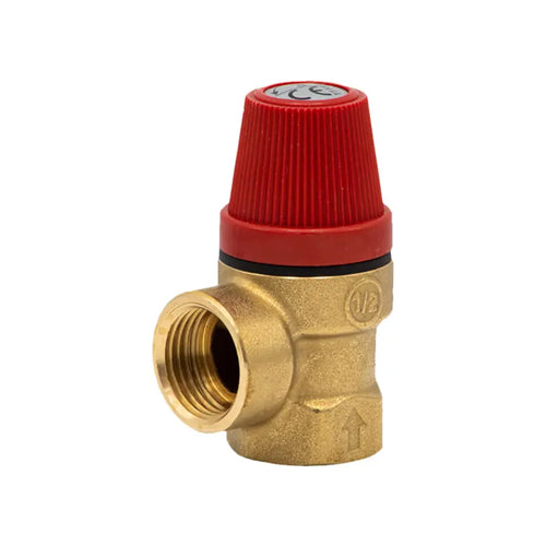 Altecnic 312 Series Safety Pressure Relief Valve - 3 Bar - 1/2" F x F - 311430