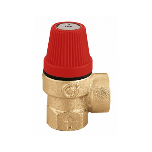 Altecnic 311 Series Safety Pressure Relief Valve - 3.5 Bar - 1/2" F x F - 311435