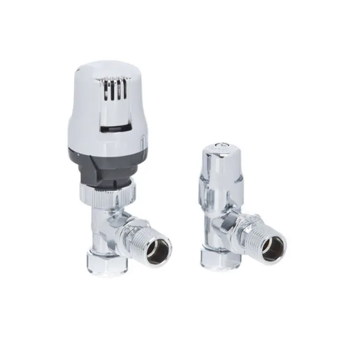 Altecnic Ecocal TRV & Lockshield Pack - 15mm - Chrome - 200455 LTC