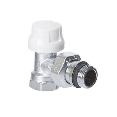 Altecnic Commercial Thermostatic Radiator Valve (Non-Reversible) - Angled - 3/4" F x 3/4" M BSP - 220500