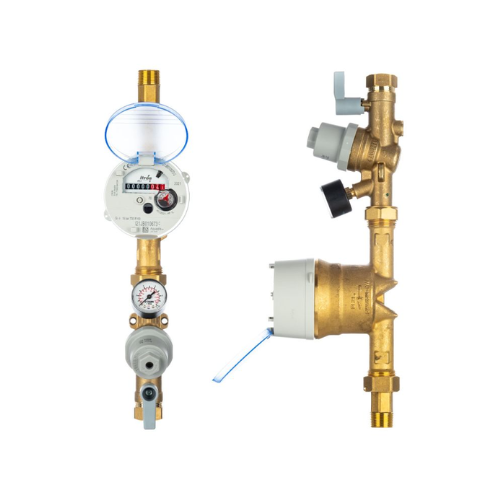 Altecnic Apartment Control Assembly c/w Class D Water Meter - 133-5021