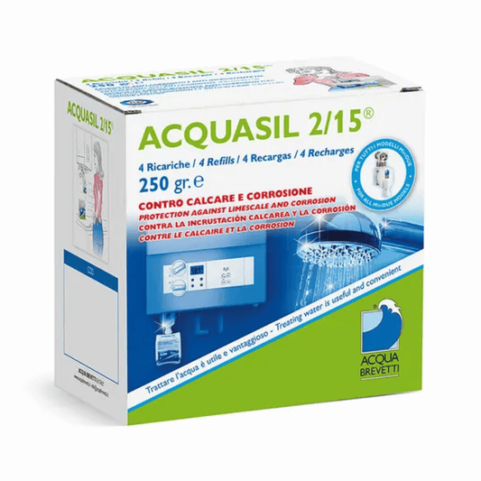Acqua Brevetti Aquasil MiniDue Liquid Water Conditioner Refill Pouch - 250g x 4 - PC100
