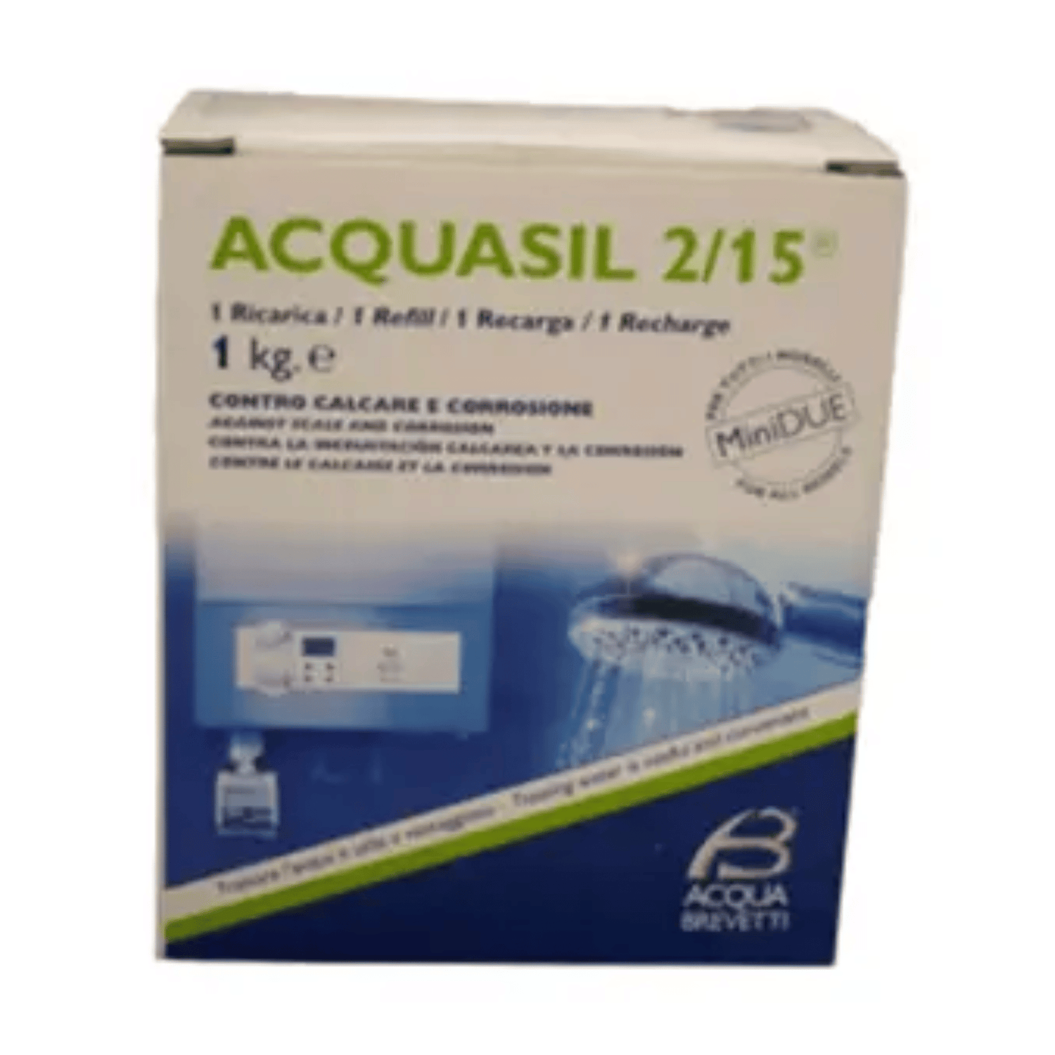 Acqua Brevetti Aquasil MiniDue Liquid Water Conditioner Refill Pouch - 1000g - PC104