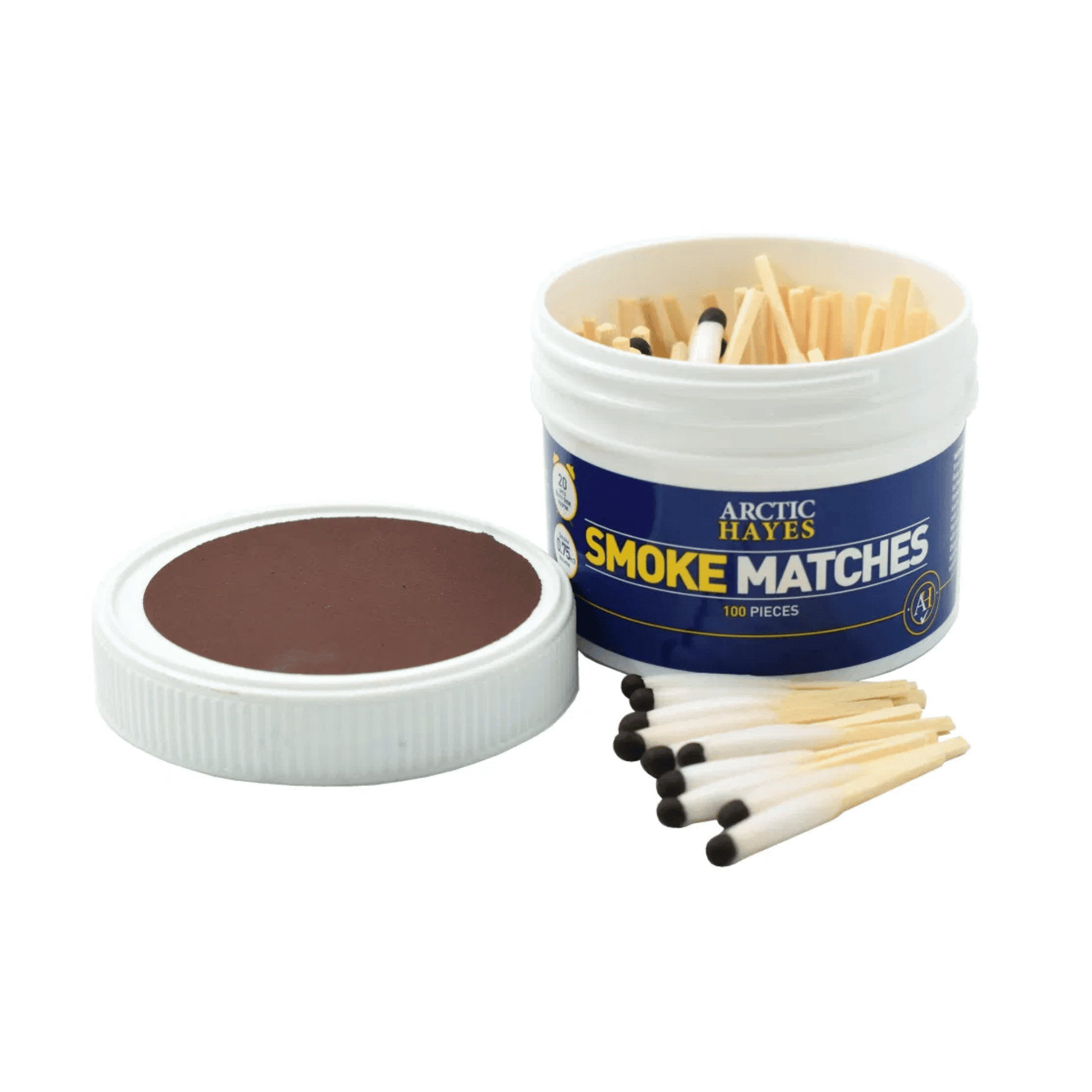 Arctic Hayes Smoke Matches (Tub of 100) - 333000B