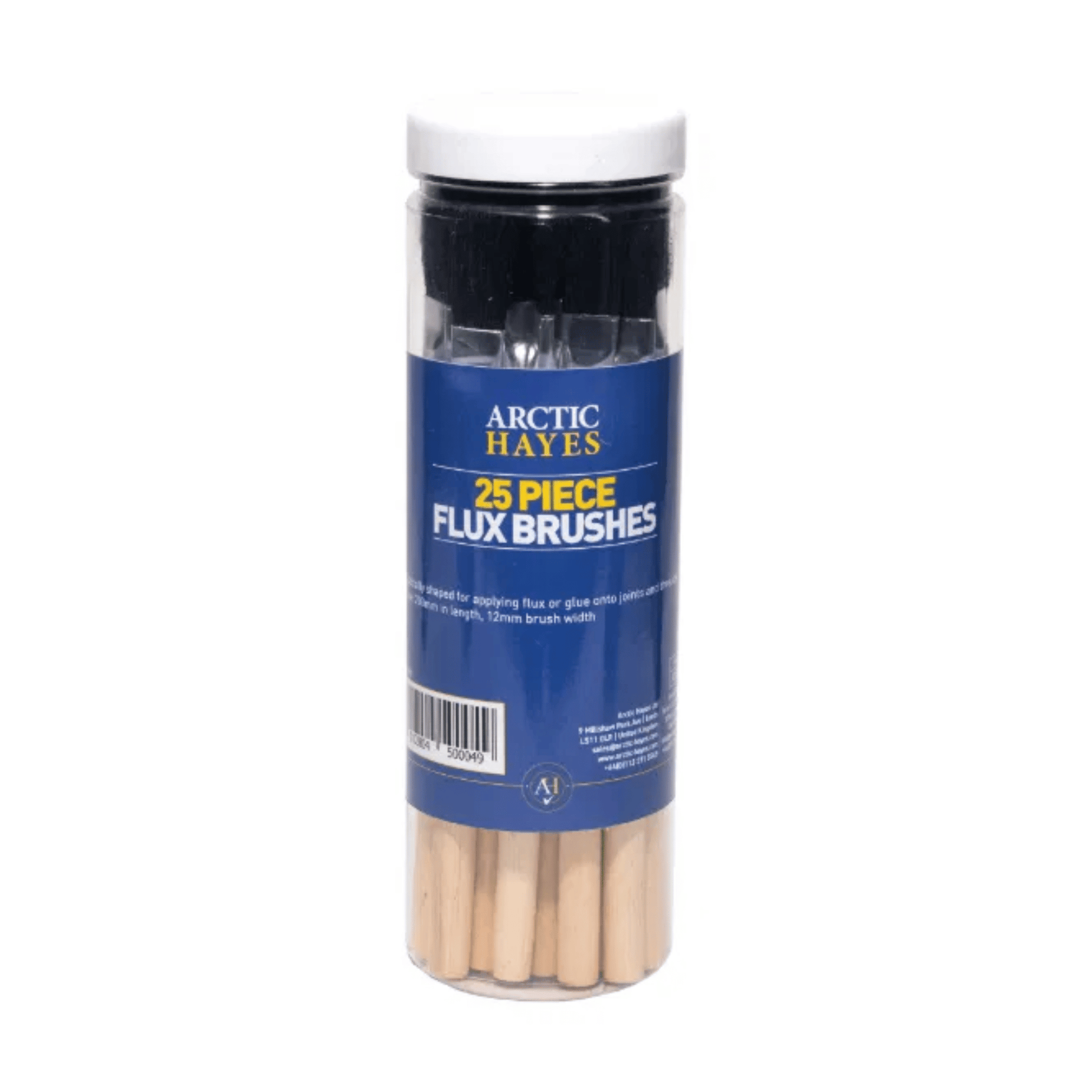 Arctic Hayes Flux Brushes (Tube of 25) - A66055