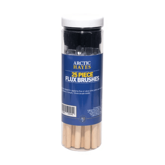 Arctic Hayes Flux Brushes (Tube of 25) - A66055