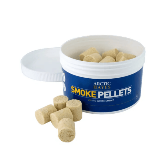 Arctic Hayes Smoke Pellets - Tub of 45 - 5g - White - 333005C