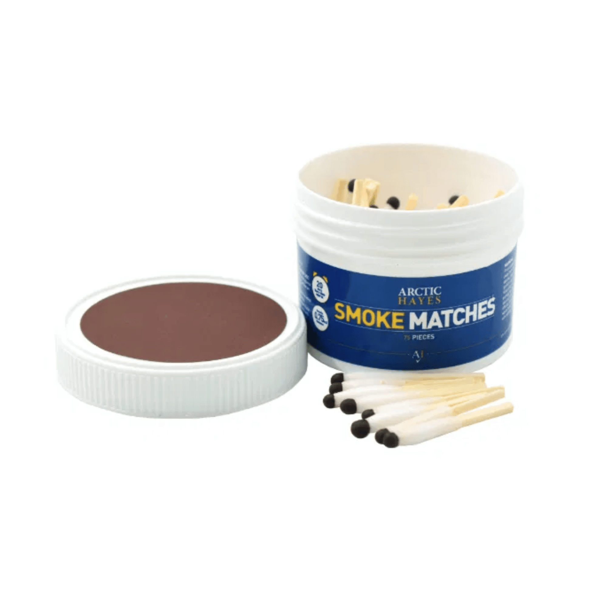 Arctic Hayes Smoke Matches - Tub of 75 - A333075