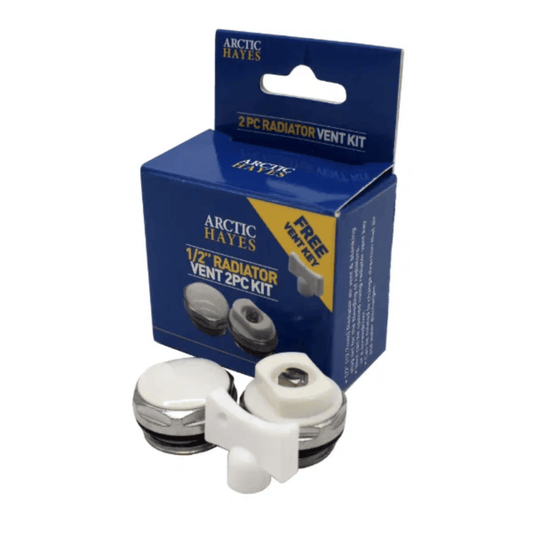 Arctic Hayes Radiator Vent Kit - 1/2" - 2 Piece - AHRVK3