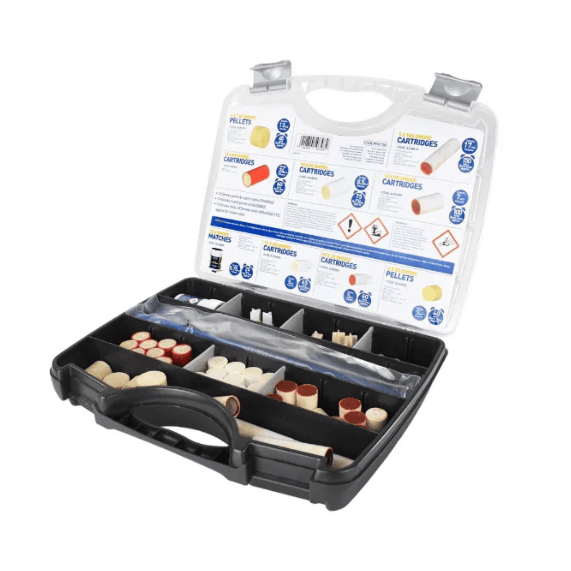 Arctic Hayes Mixed Smokes Kit in a Handy Reusable Storage Box - 100 Piece - MSK100