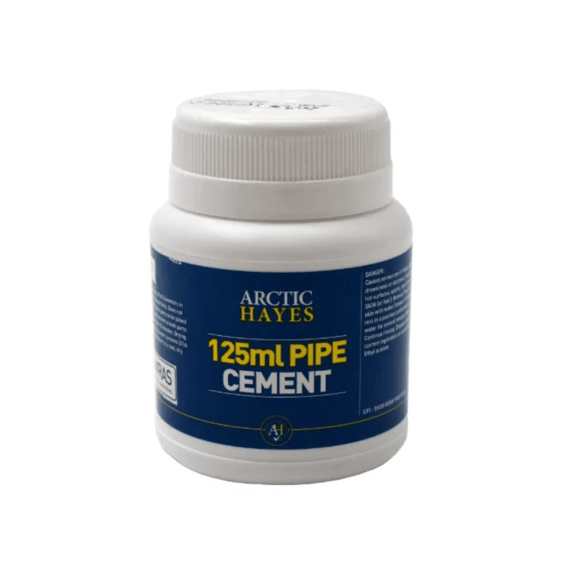 Arctic Hayes PVC Pipe Cement - 125ml - PVCC125