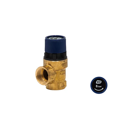 Ariston Safety Pressure Relief Valve (OLD) - 6 Bar - 572447