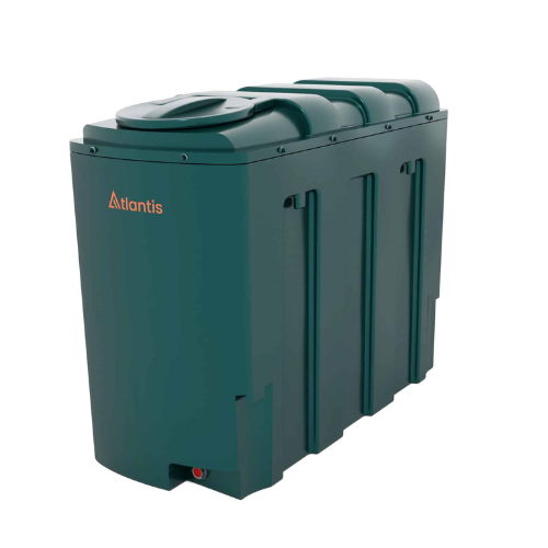 Atlantis Plastic Bunded Oil Tank - Slimline - 1750 Litre - TAN.BUP.R-1750