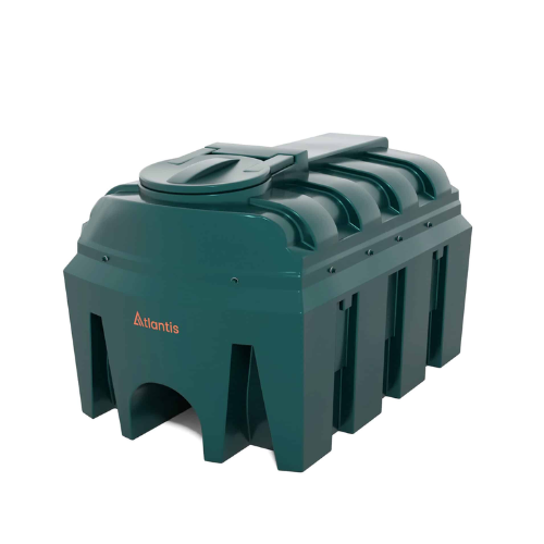 Atlantis Plastic Bunded Oil Tank - Low Profile - 1300 Litre - TAN.BUP.H-1300