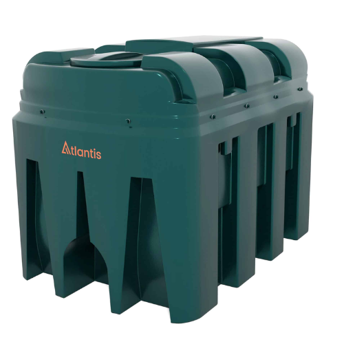 Atlantis Plastic Bunded Oil Tank - Horizontal - 2450 Litre - TAN.BUP.H-2450