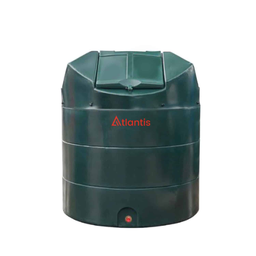 Atlantis Plastic Bunded Oil Tank - Vertical - 1300 Litre - TAN.BUP.V-1300