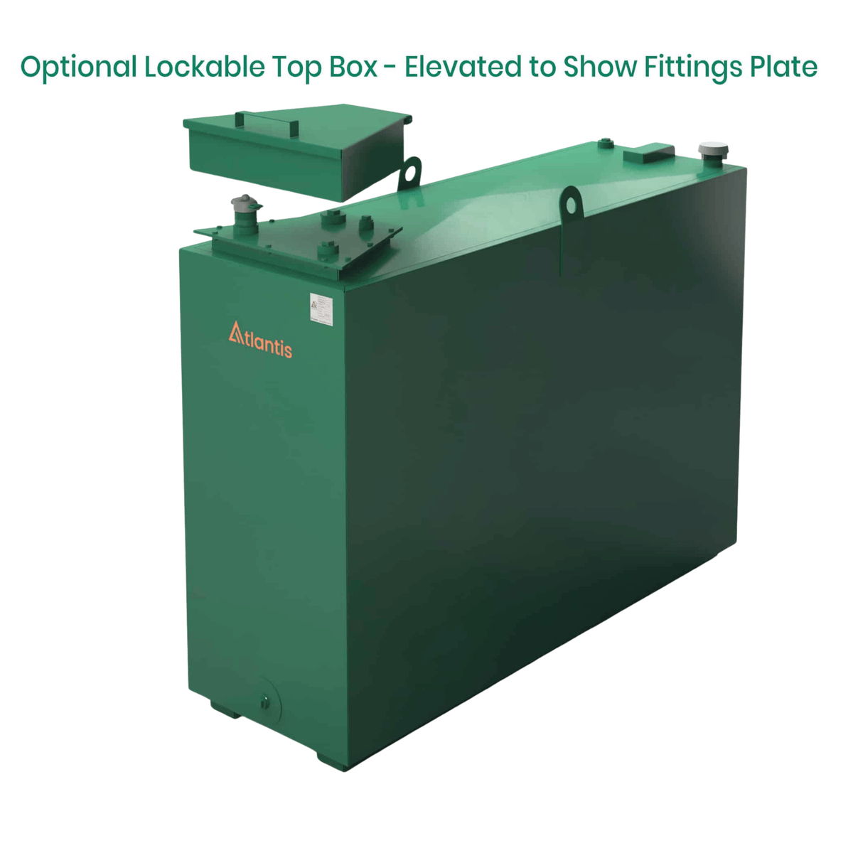 Atlantis Steel Bunded Imperium Heating Oil Tank - 1050 Litre - TAN.HOI-1152