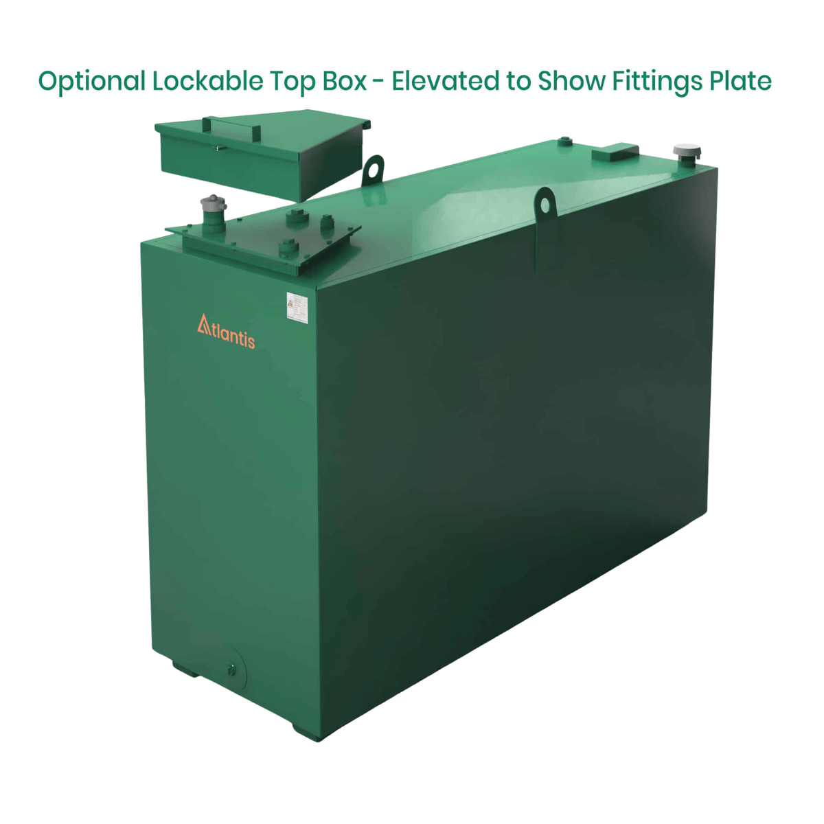 Atlantis Steel Bunded Imperium Heating Oil Tank - 1350 Litre - TAN.HOI-1443