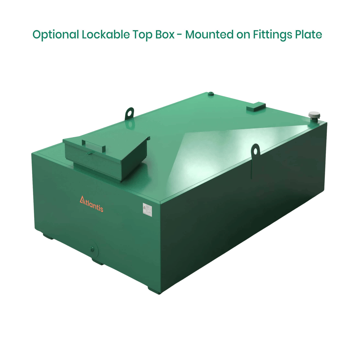 Atlantis Steel Bunded Imperium Heating Oil Tank - 1250 Litre - TAN.HOI-1315