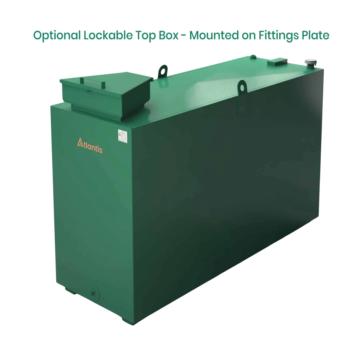 Atlantis Steel Bunded Imperium Heating Oil Tank - 1650 Litre - TAN.HOI-1733