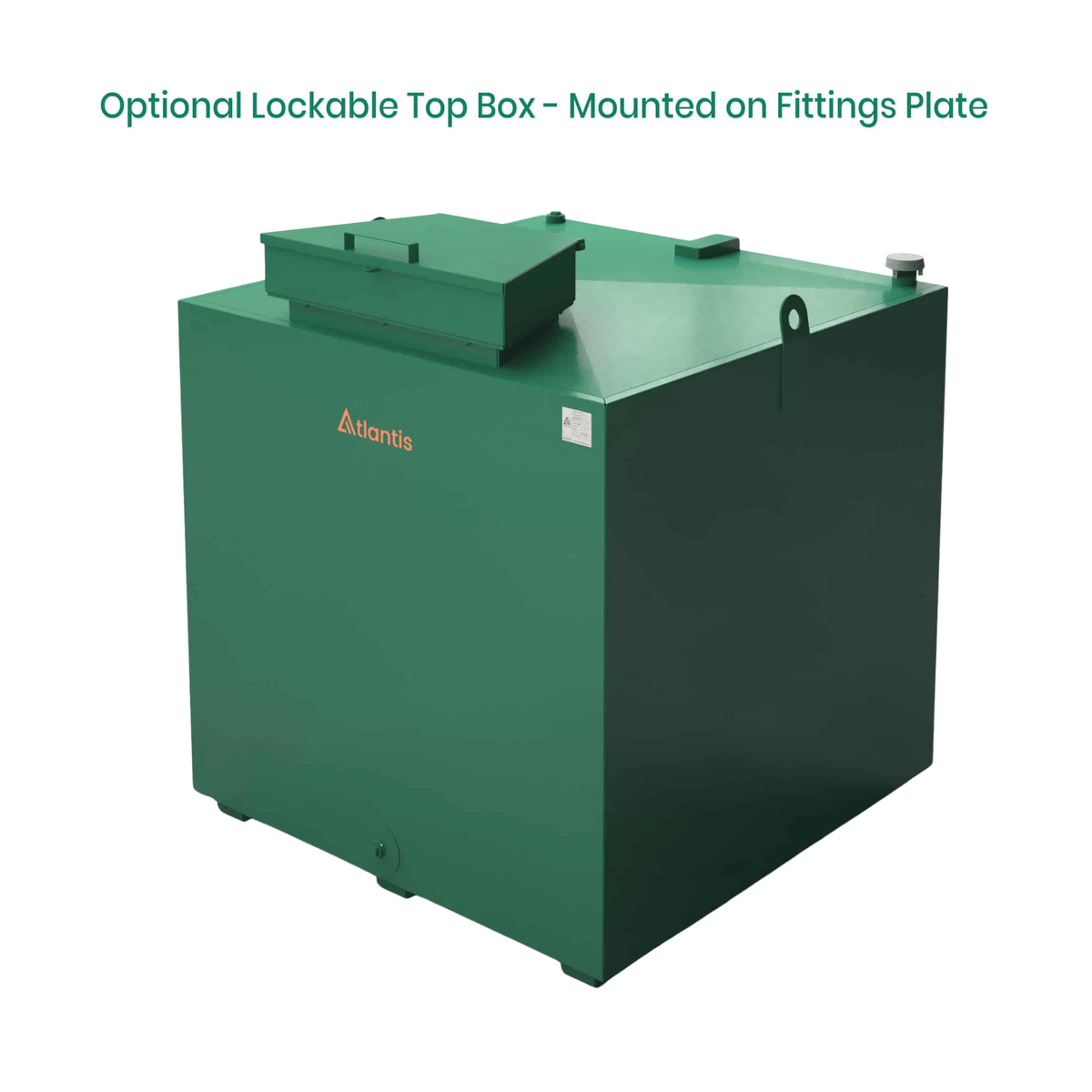 Atlantis Steel Bunded Imperium Heating Oil Tank - 1750 Litre - TAN.HOI-1853