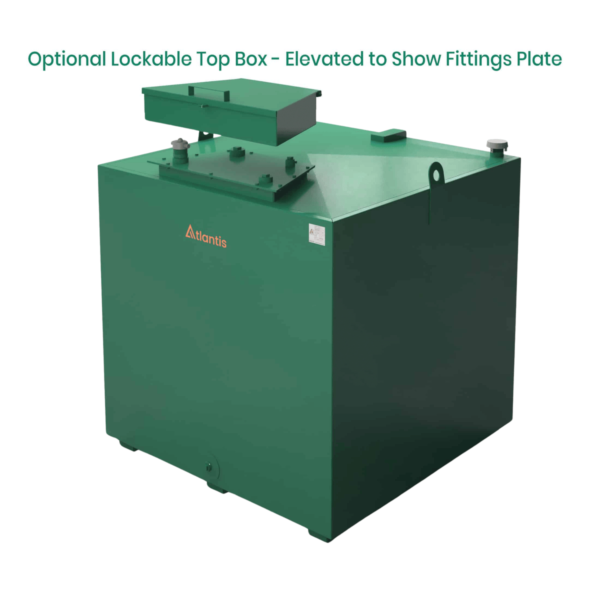 Atlantis Steel Bunded Imperium Heating Oil Tank - 1750 Litre - TAN.HOI-1853