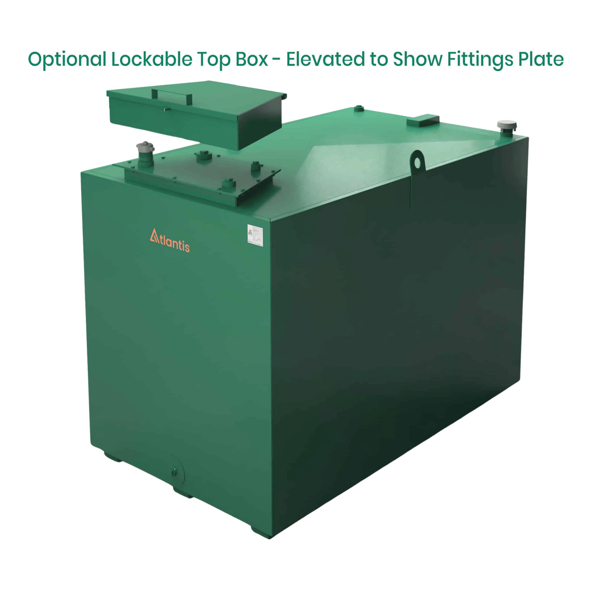 Atlantis Steel Bunded Imperium Heating Oil Tank - 2050 Litre - TAN.HOI-2186