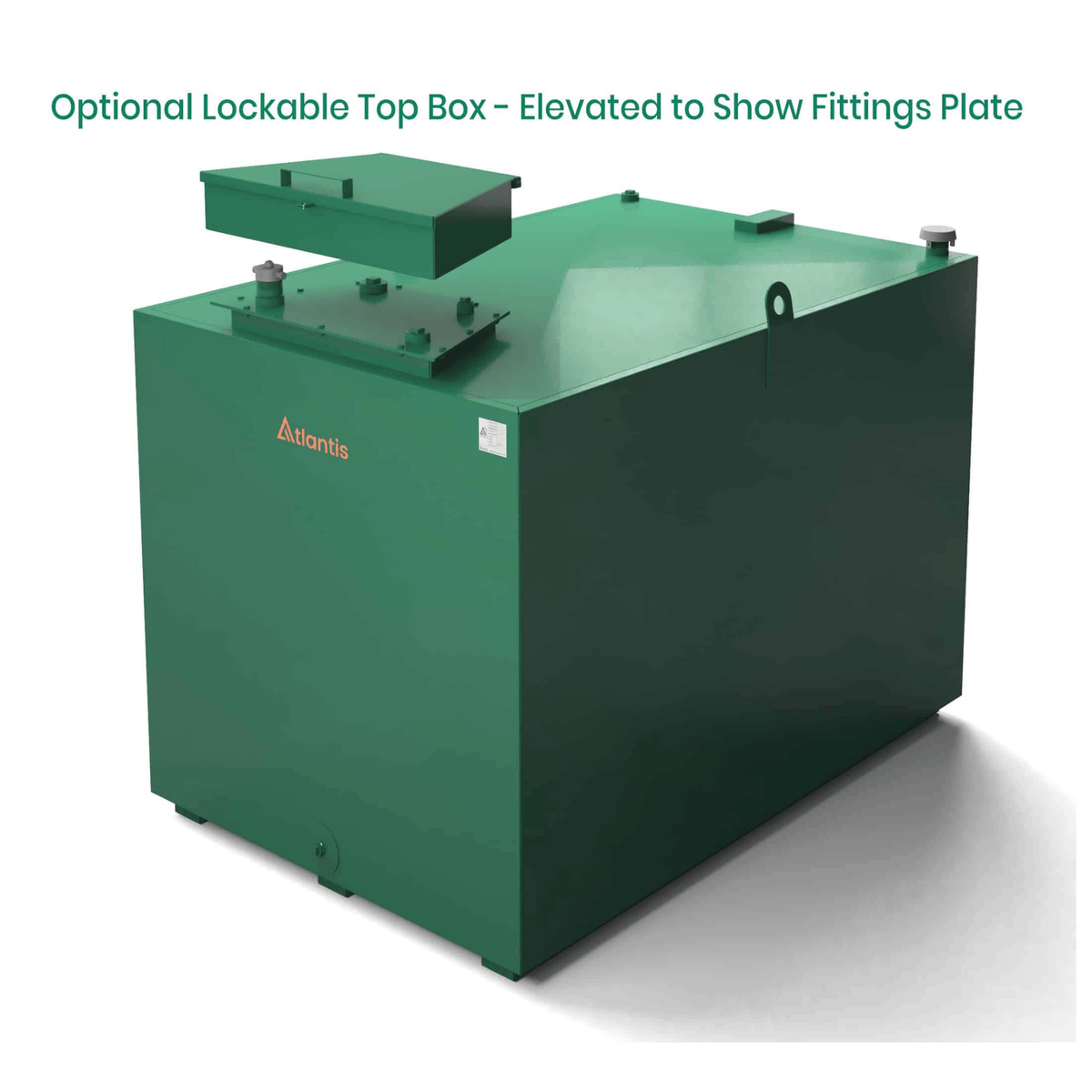 Atlantis Steel Bunded Imperium Heating Oil Tank - 2350 Litre - TAN.HOI-2502