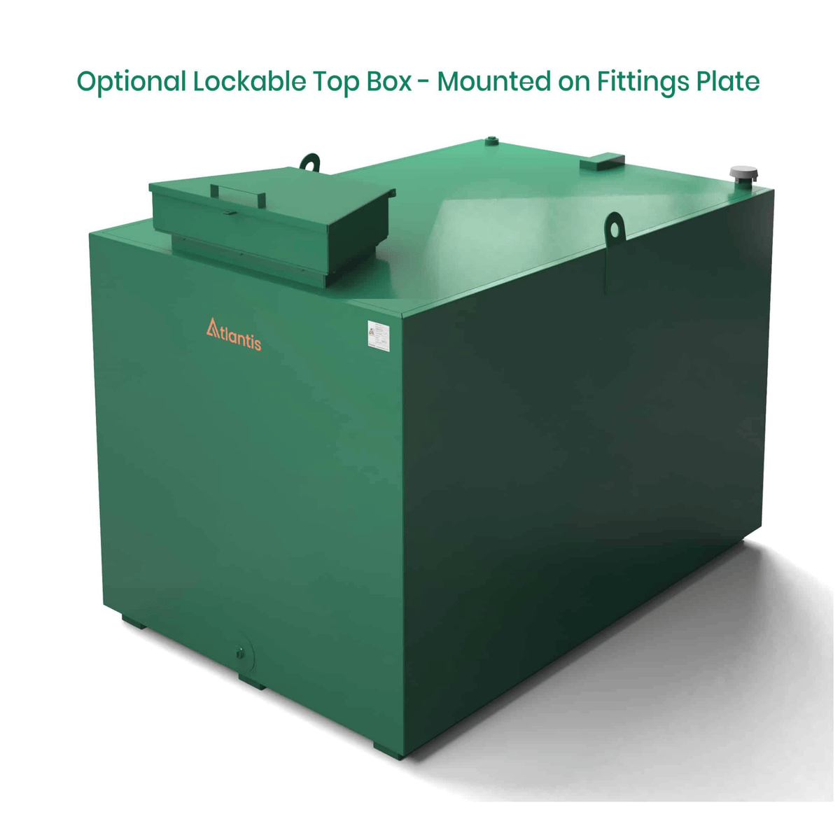 Atlantis Steel Bunded Imperium Heating Oil Tank - 2650 Litre - TAN.HOI-2806