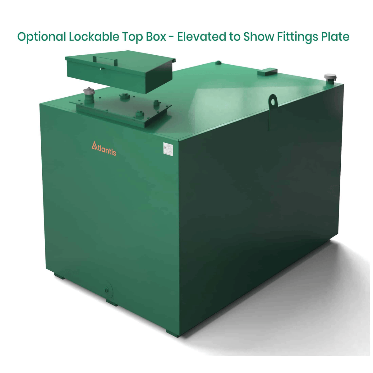 Atlantis Steel Bunded Imperium Heating Oil Tank - 2650 Litre - TAN.HOI-2806