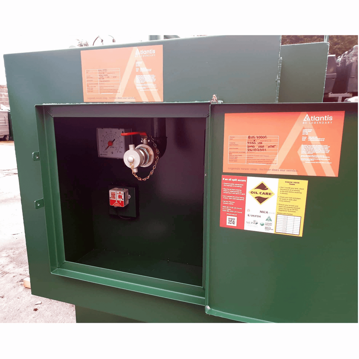 Atlantis Low Level Fill Point Cabinet - EXT.LLC-S