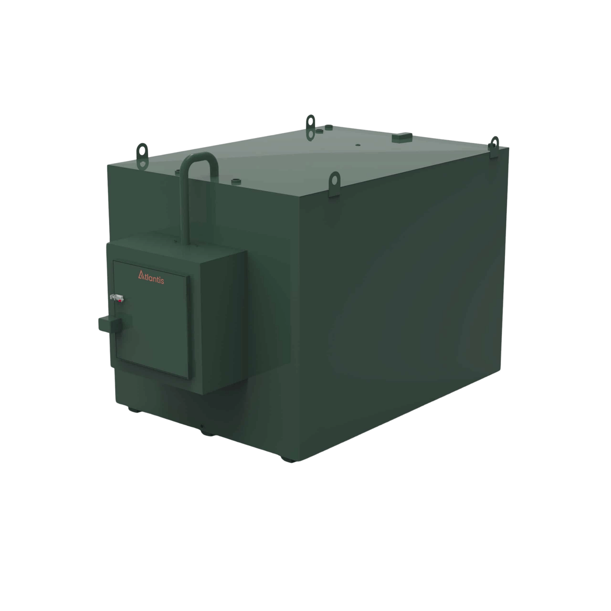 Atlantis Steel Bunded Oil Tank with Fill Cabinet - 7500 Litre - TAN.BUS.FPC-7500