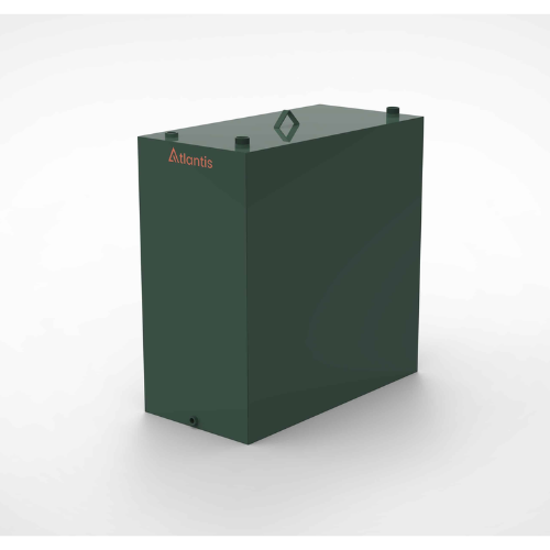 Atlantis Steel Single Skin Oil Tank - 900 Litre - TAN.SIS-900