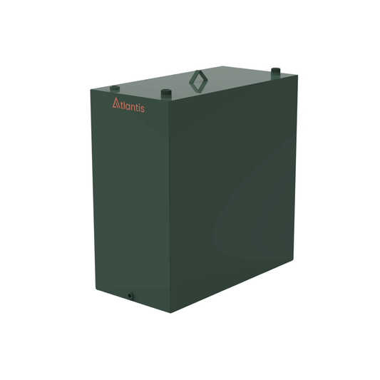 Atlantis Steel Single Skin Oil Tank - 900 Litre - TAN.SIS-900