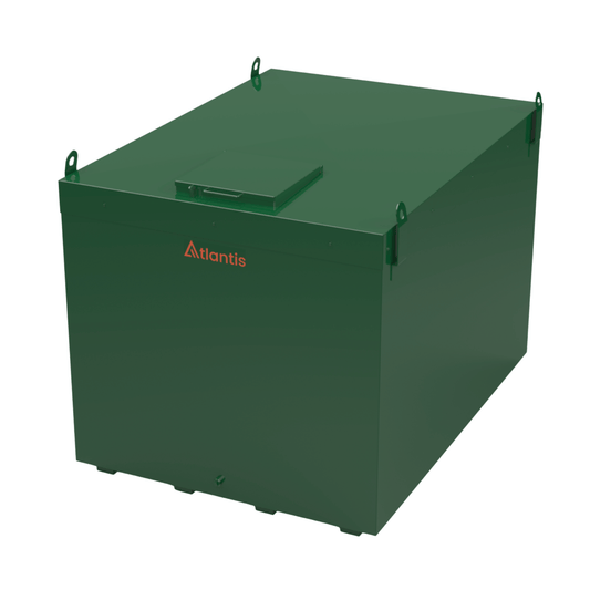 Atlantis Triple Skinned Bunded Steel Tank with 30 min Integral Fire Resistance - 2250 Litre - TAN.FPS.30-2250