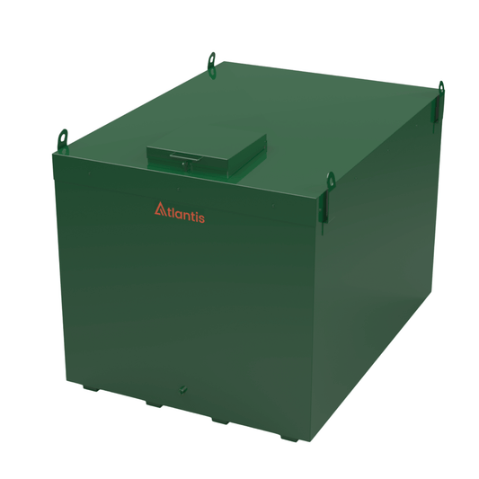 Atlantis Triple Skinned Bunded Steel Tank with 60 min Integral Fire Resistance - 2250 Litre - TAN.FPS.60-2250