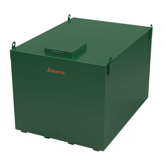 Atlantis Triple Skinned Bunded Steel Tank with 60 min Integral Fire Resistance - 2700 Litre - TAN.FPS.60-2700