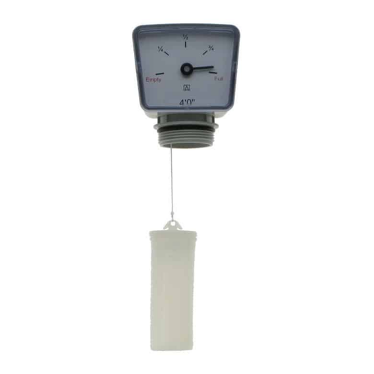 Atlantis Clock Face Tank Contents Gauge - 6ft - ACC.GA.CG-6