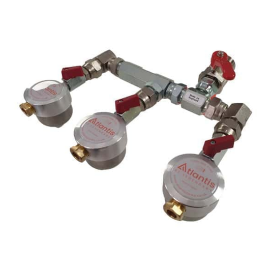 Atlantis Advanced Parallel Tee Filter Pack - 3 Gang - ACC.TFK.PT-3