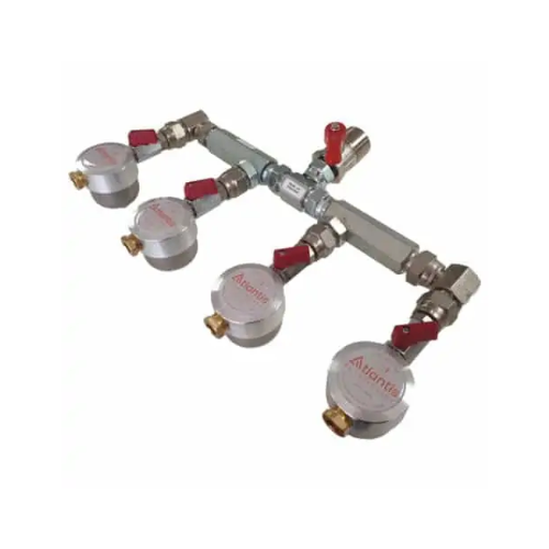 Atlantis Advanced Filter Pack (4 Gang) - Parallel Tee - ACC.TFK.PT-4