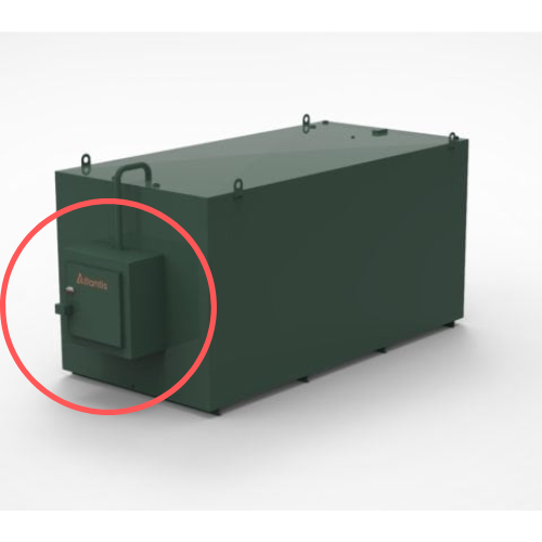 Atlantis Low Level Fill Point Cabinet - EXT.LLC-S