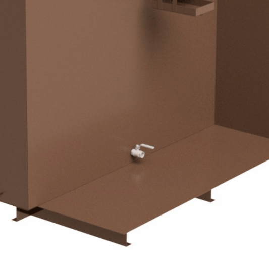 Atlantis Extra Bottom Outlet with T Bar Handle - 1" - EXT.BOS-1