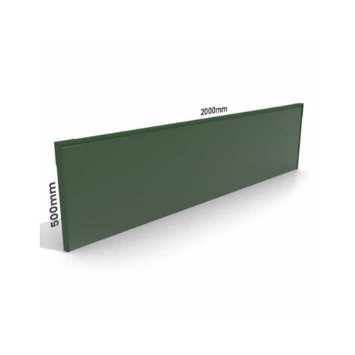 Atlantis Fire Resistant Wall Set - 2000mm (L) x 500mm (H) - FPW.KIT-03