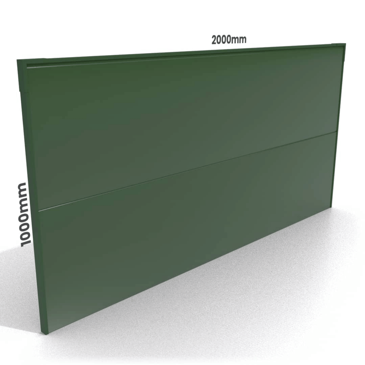 Atlantis Fire Resistant Wall Set - 2000mm x 1000mm - Kit 10 - FPW.KIT-10