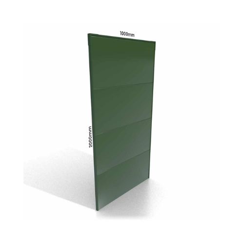 Atlantis Fire Resistant Wall Set - 1000mm (L) x 2000mm (H) - FPW.KIT-22