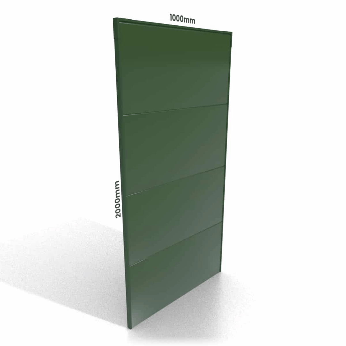Atlantis Fire Resistant Wall Set - 1000mm x 2000mm - Kit 22 - FPW.KIT-22