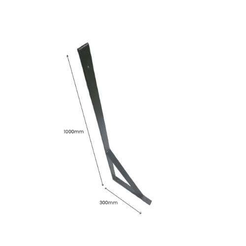 Atlantis Fire Resistant - Floor/Wall Bracket 90 Degree - FPW.90B