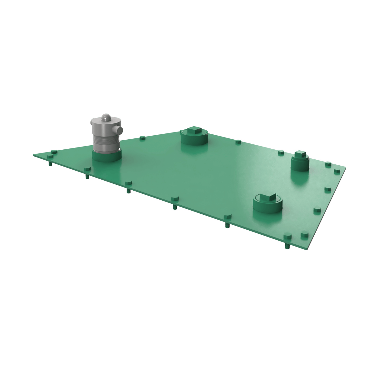 Atlantis Top Fittings Plate Assembly for Imperium Heating Oil Tanks - Large - IMP.FPL-HOI