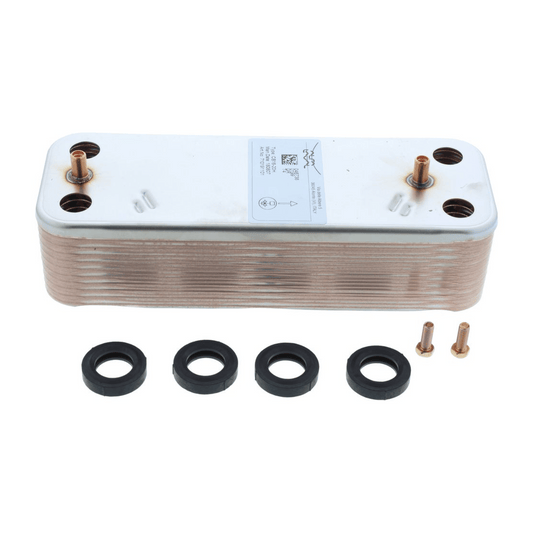 Baxi DHW 20 Plates Heat Exchanger - Combi Instant/Duo Tec/Platinum - 7223558